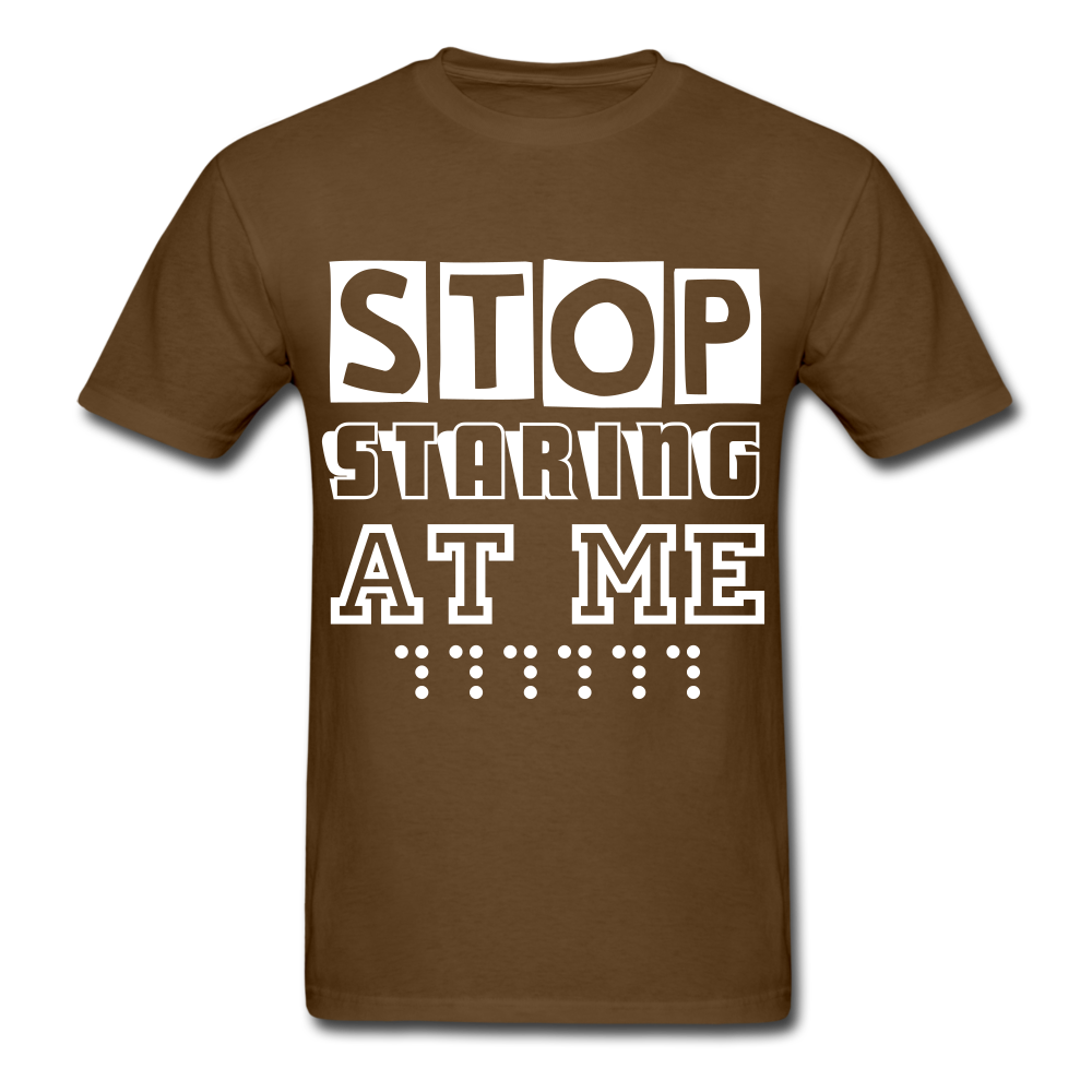 Stop staring at me Unisex T-Shirt - BIZARRE PRINTS