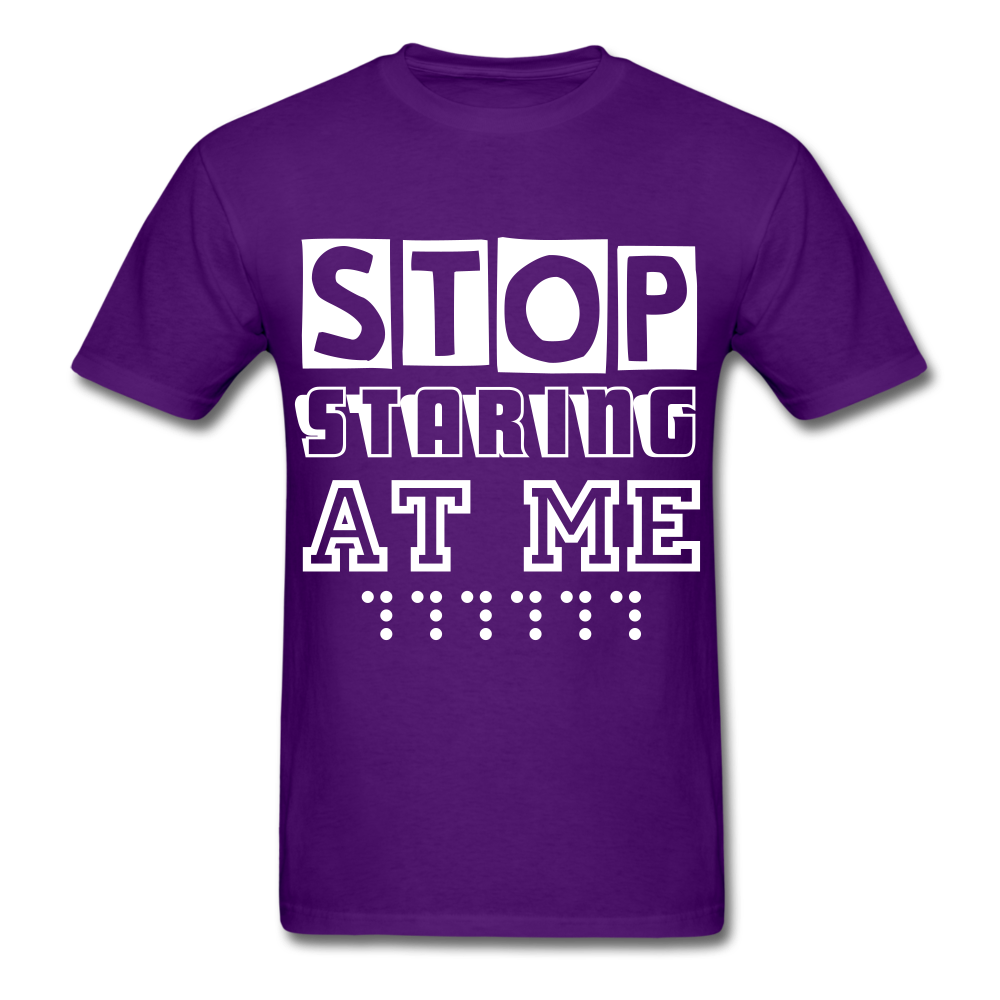 Stop staring at me Unisex T-Shirt - BIZARRE PRINTS