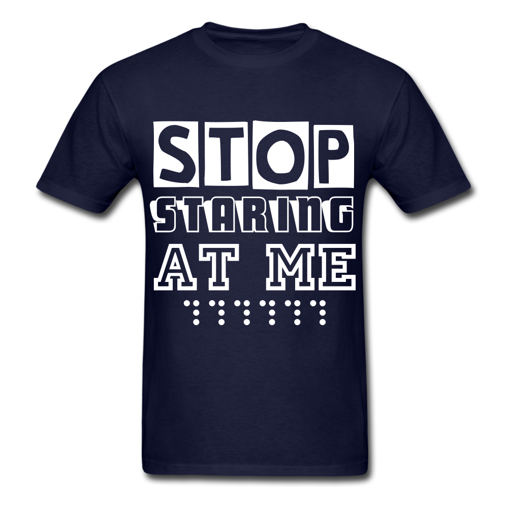 Stop staring at me Unisex T-Shirt - BIZARRE PRINTS