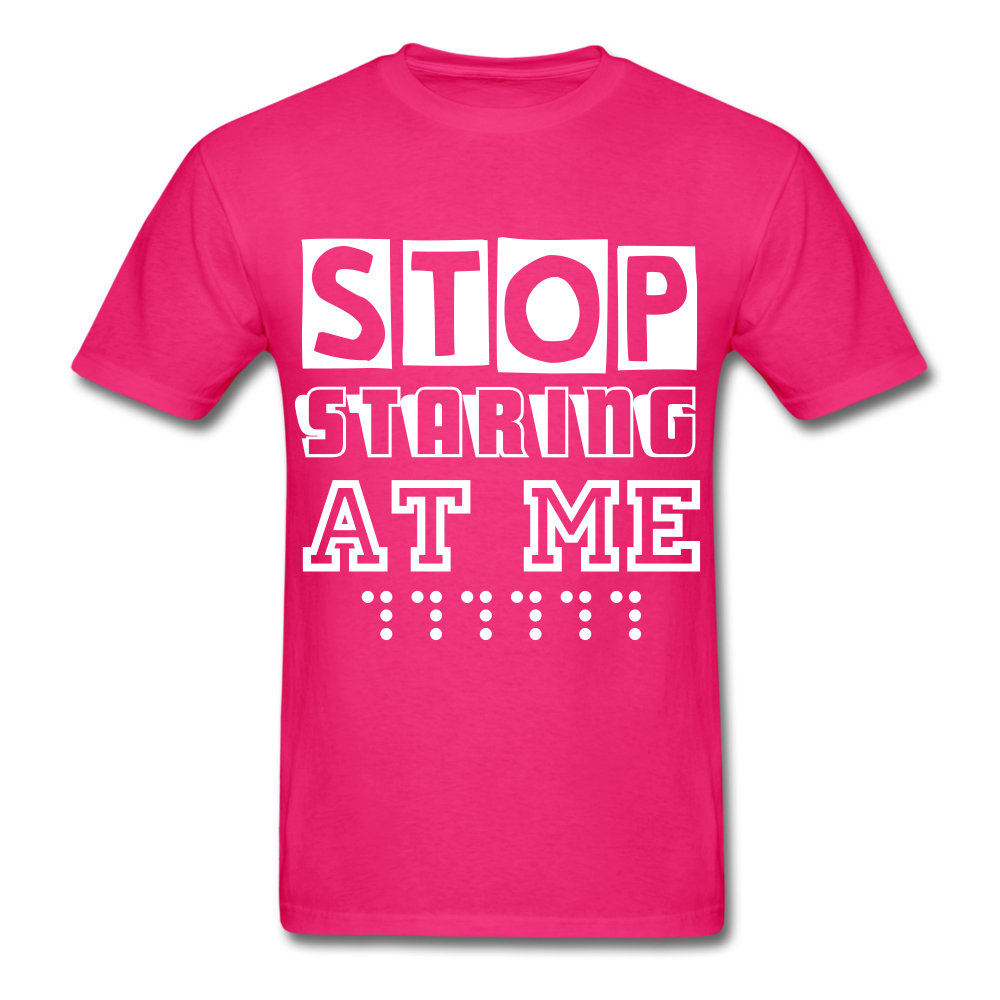 Stop staring at me Unisex T-Shirt - BIZARRE PRINTS