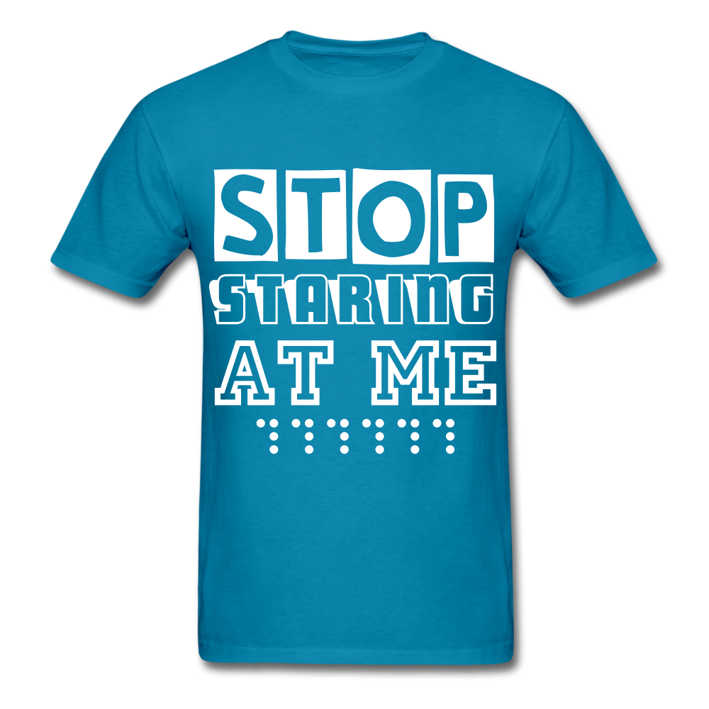 Stop staring at me Unisex T-Shirt - BIZARRE PRINTS